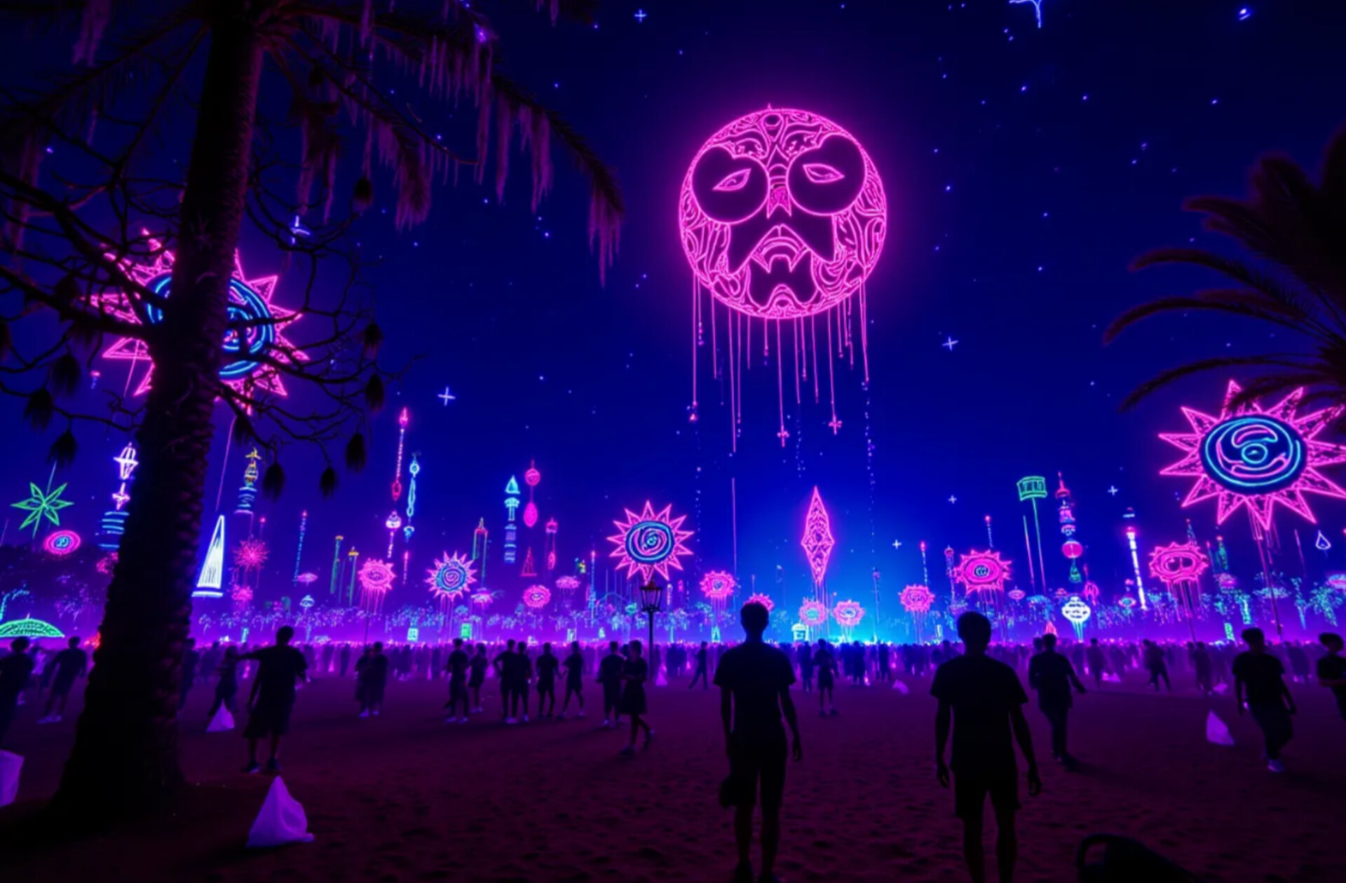 BlackLight Image Generation