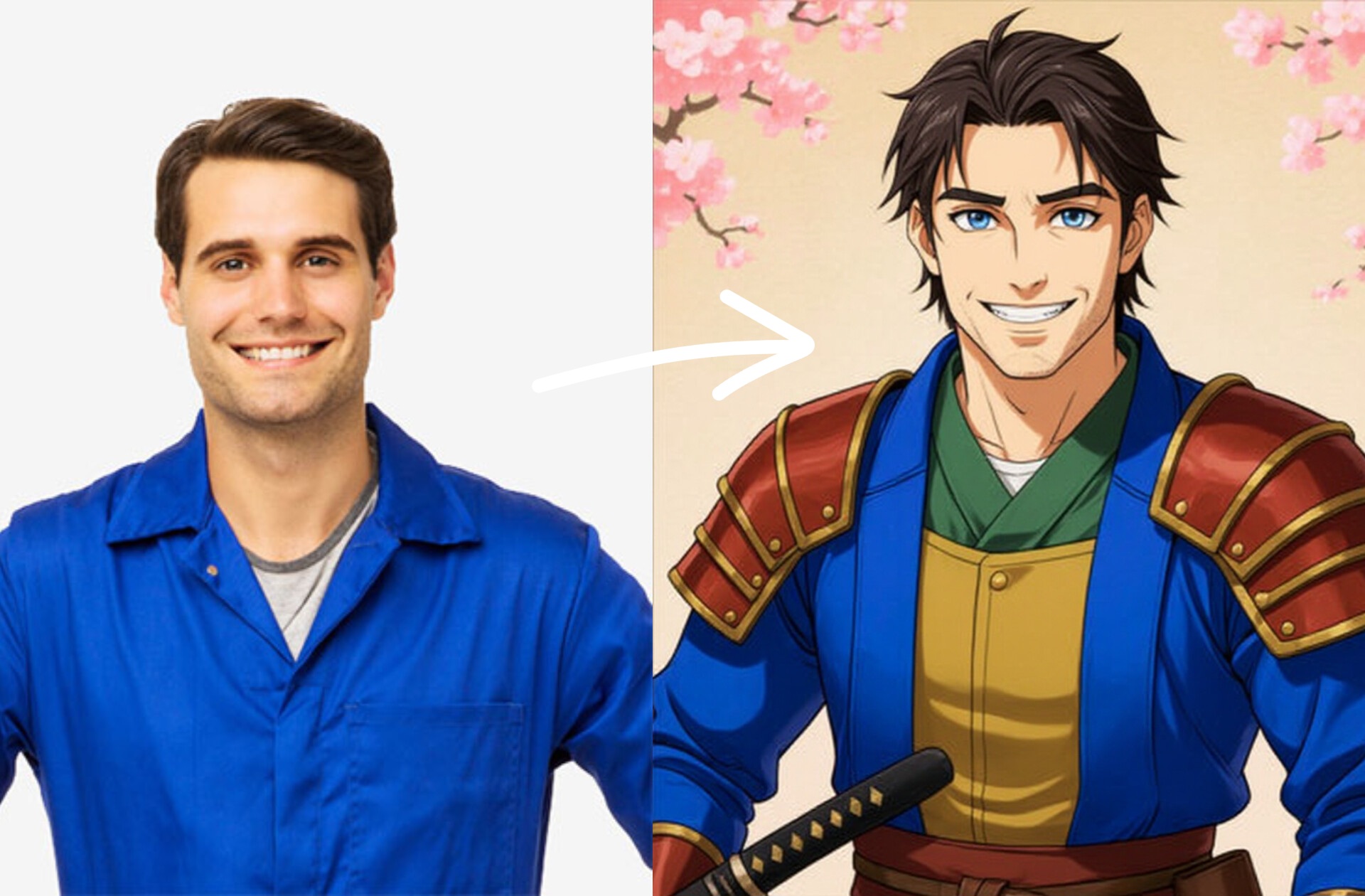 Anime Samurai Maker